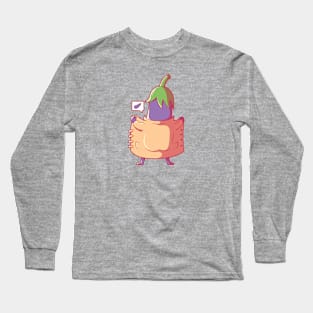 The Eggplant Long Sleeve T-Shirt